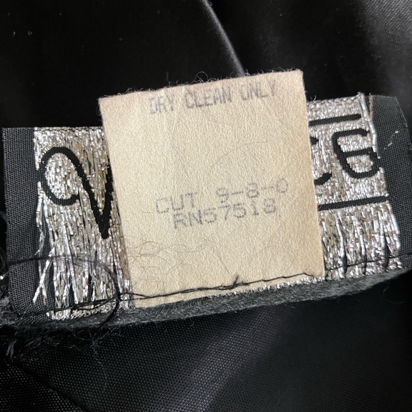 Vintage 80s party dress, puff sleeve - Picture 8 of 8